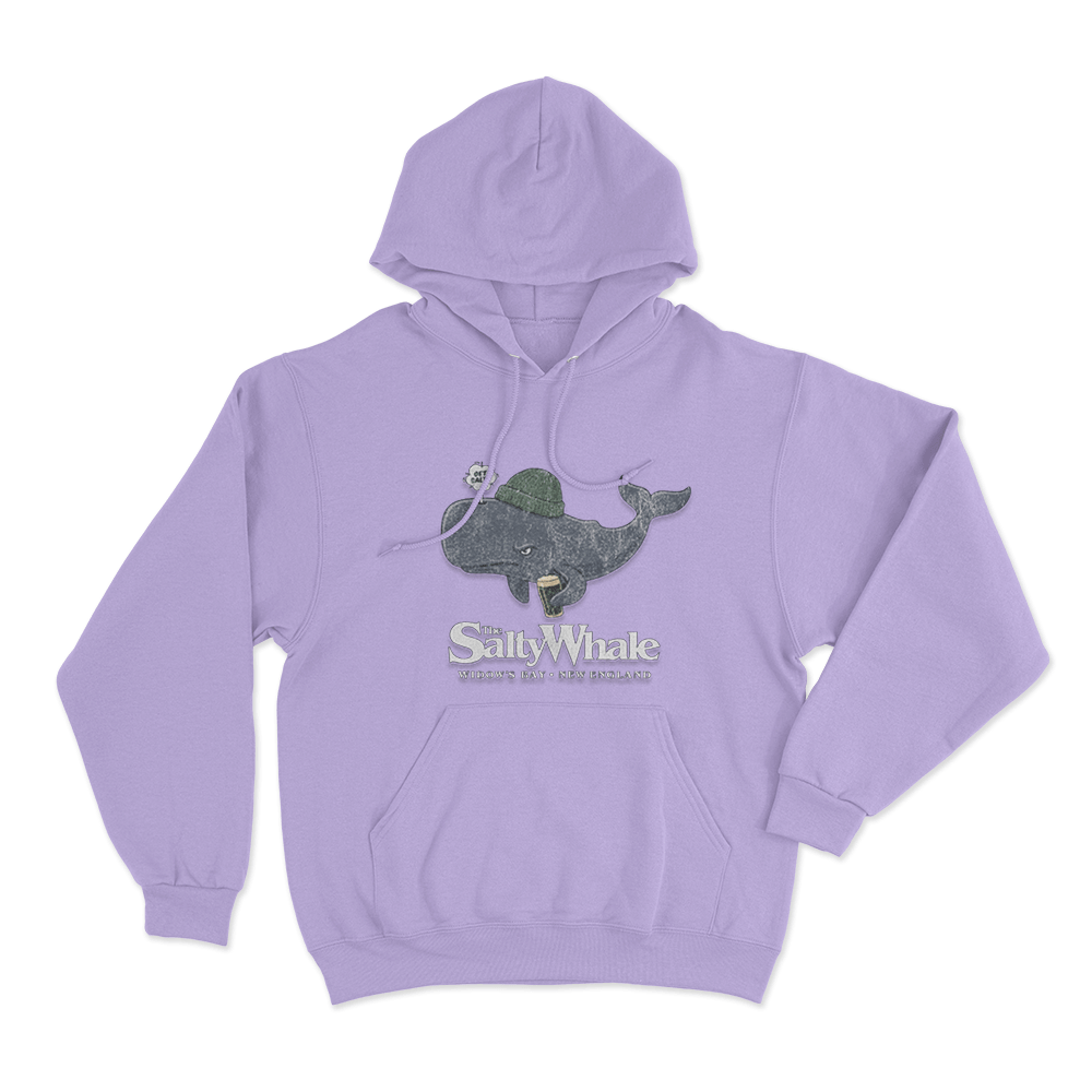 Get Salty The Salty Whale Unisex Hoodie Purple Get Salty The Salty Whale Unisex Hoodie Purple