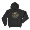 The Salty Whale of Widows Bay Unisex Hoodie Black
