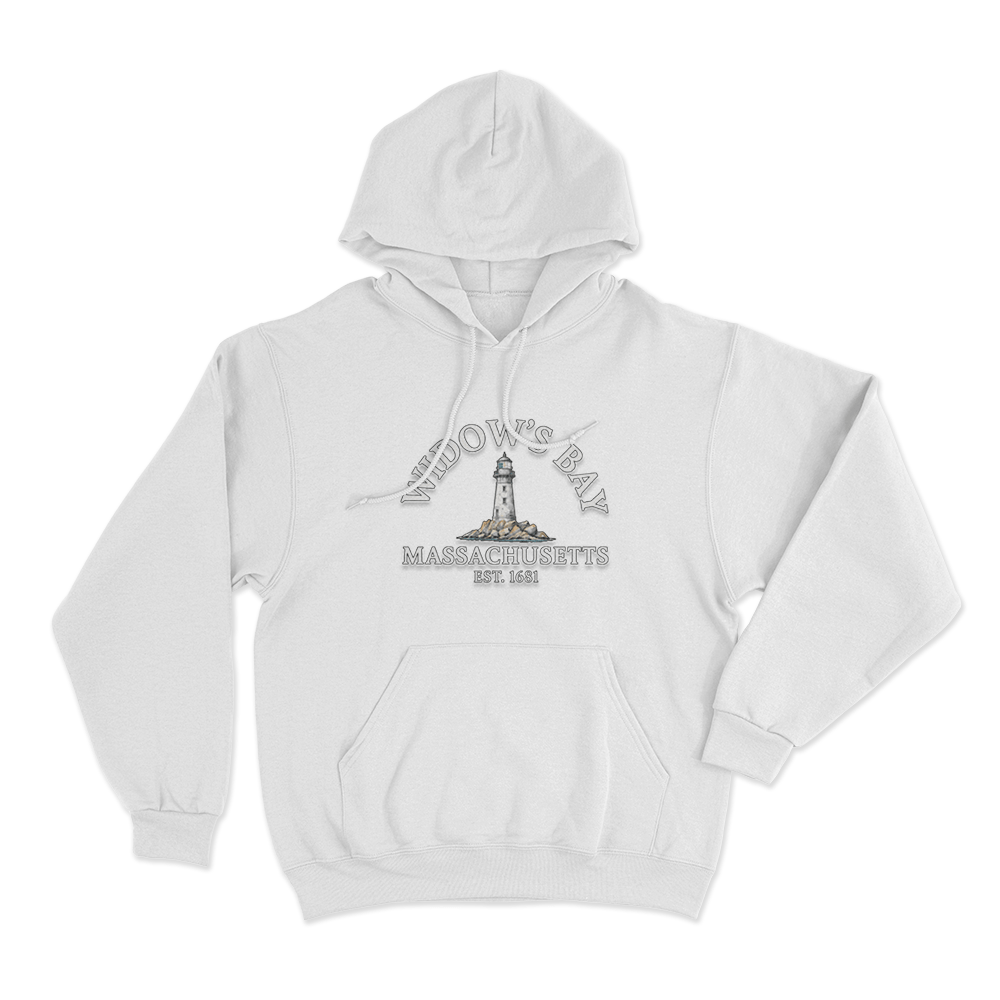 Widow's Bay Est. 1681 Unisex Hoodie White Widows Bay Est. 1681 Unisex Hoodie White