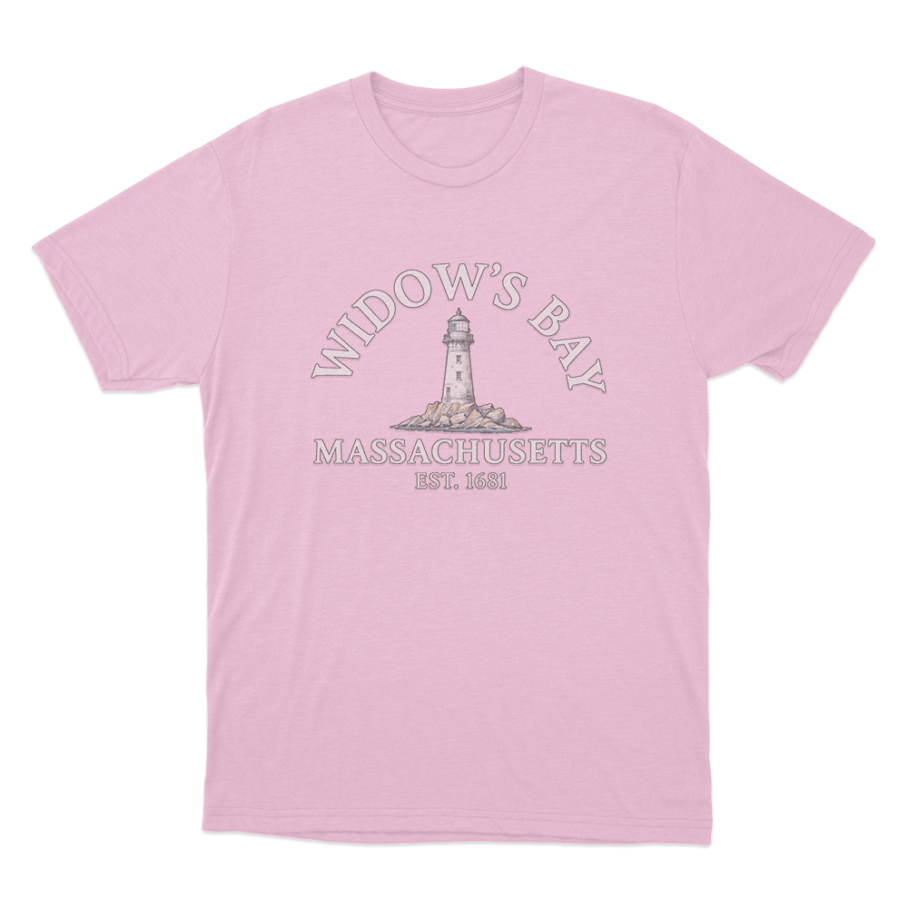 Widow's Bay Est. 1681 Unisex T Shirt Pink Widows Bay Est. 1681 Unisex T Shirt Pink
