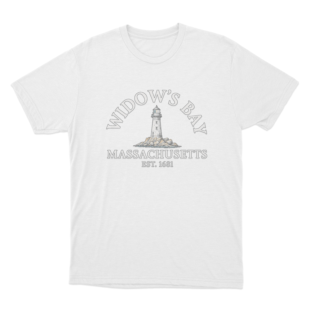 Widow's Bay Est. 1681 Unisex T Shirt White Widows Bay Est. 1681 Unisex T Shirt White