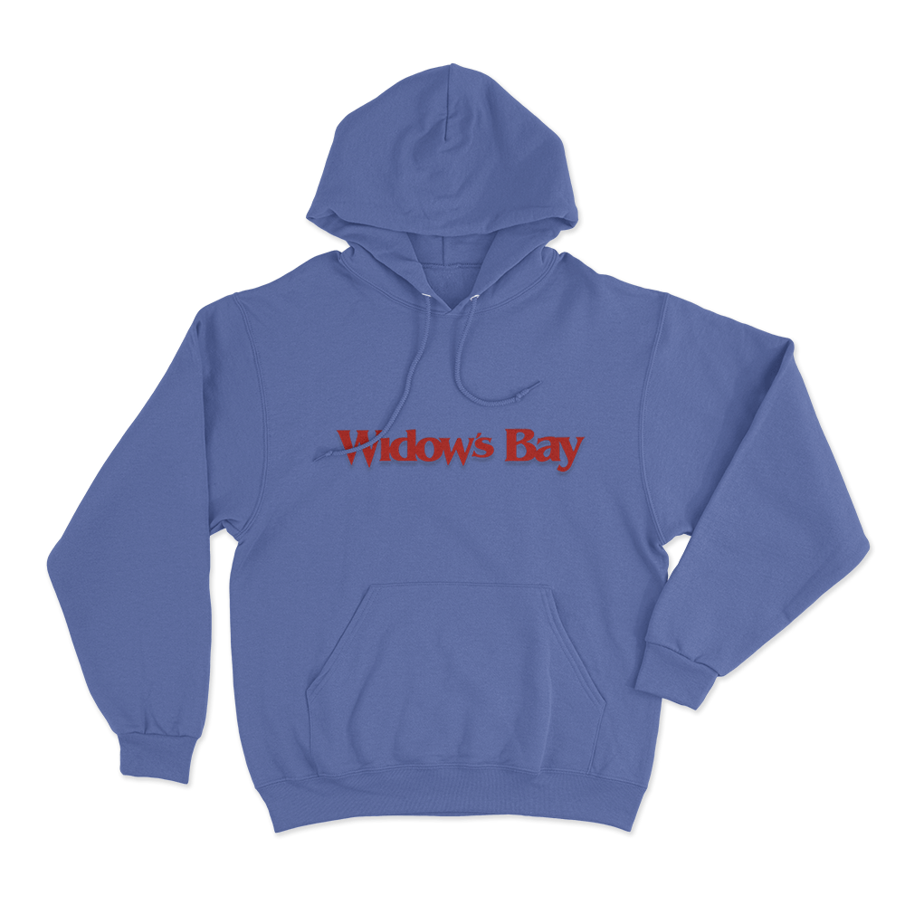 Widows Bay Logo Unisex Hoodie Blue Widows Bay Logo Unisex Hoodie Blue