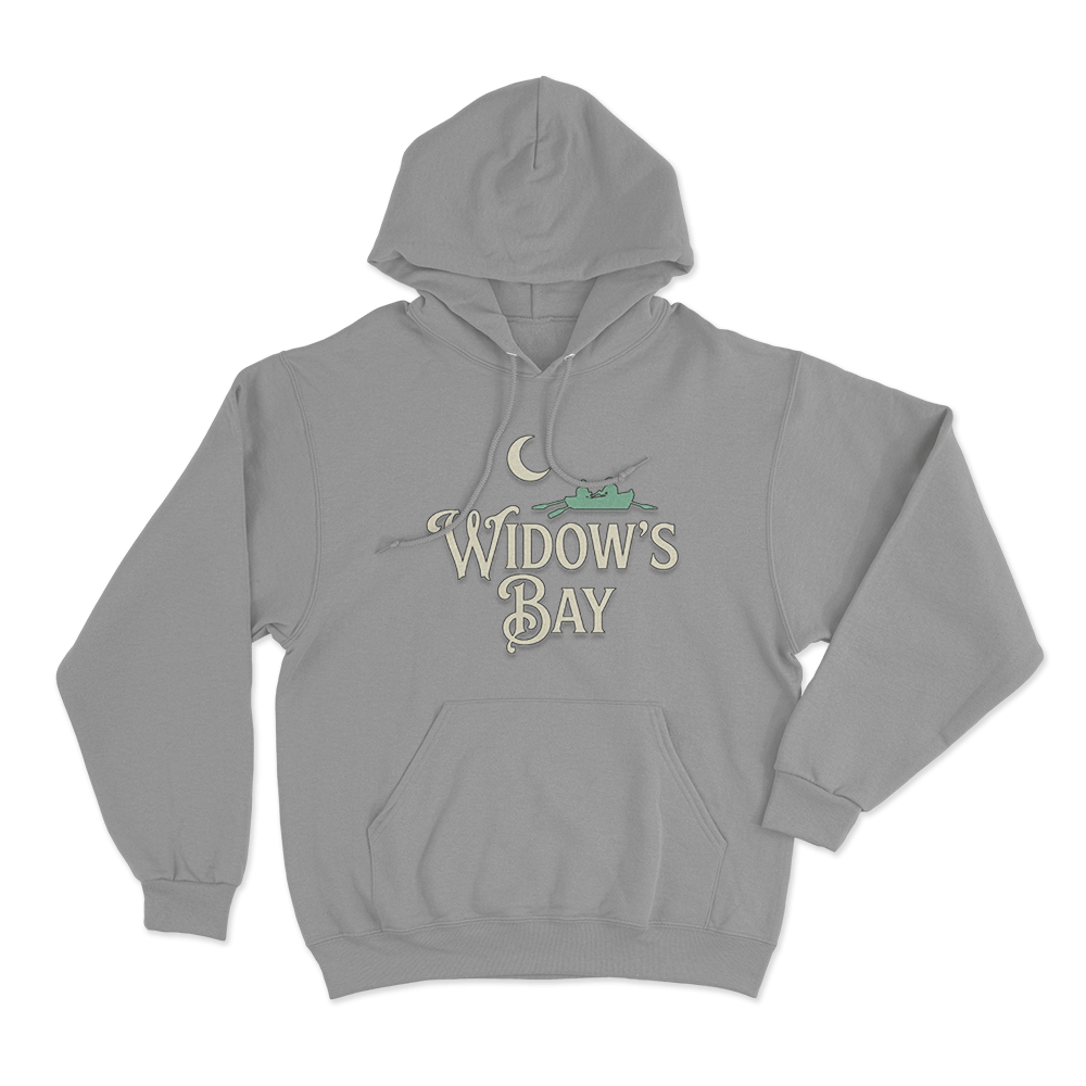 Widow's Bay Moon Boat Unisex Hoodie Grey Widows Bay Moon Boat Unisex Hoodie Grey