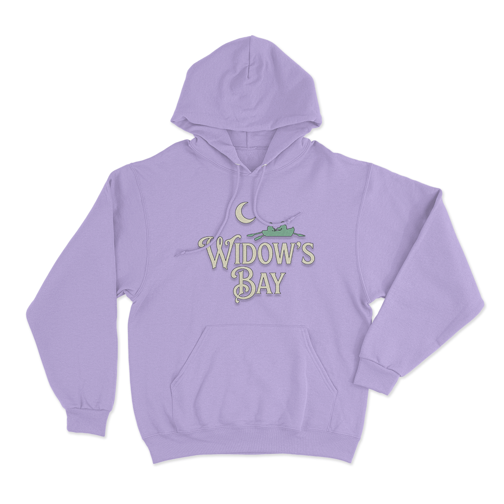Widow's Bay Moon Boat Unisex Hoodie Purple Widows Bay Moon Boat Unisex Hoodie Purple