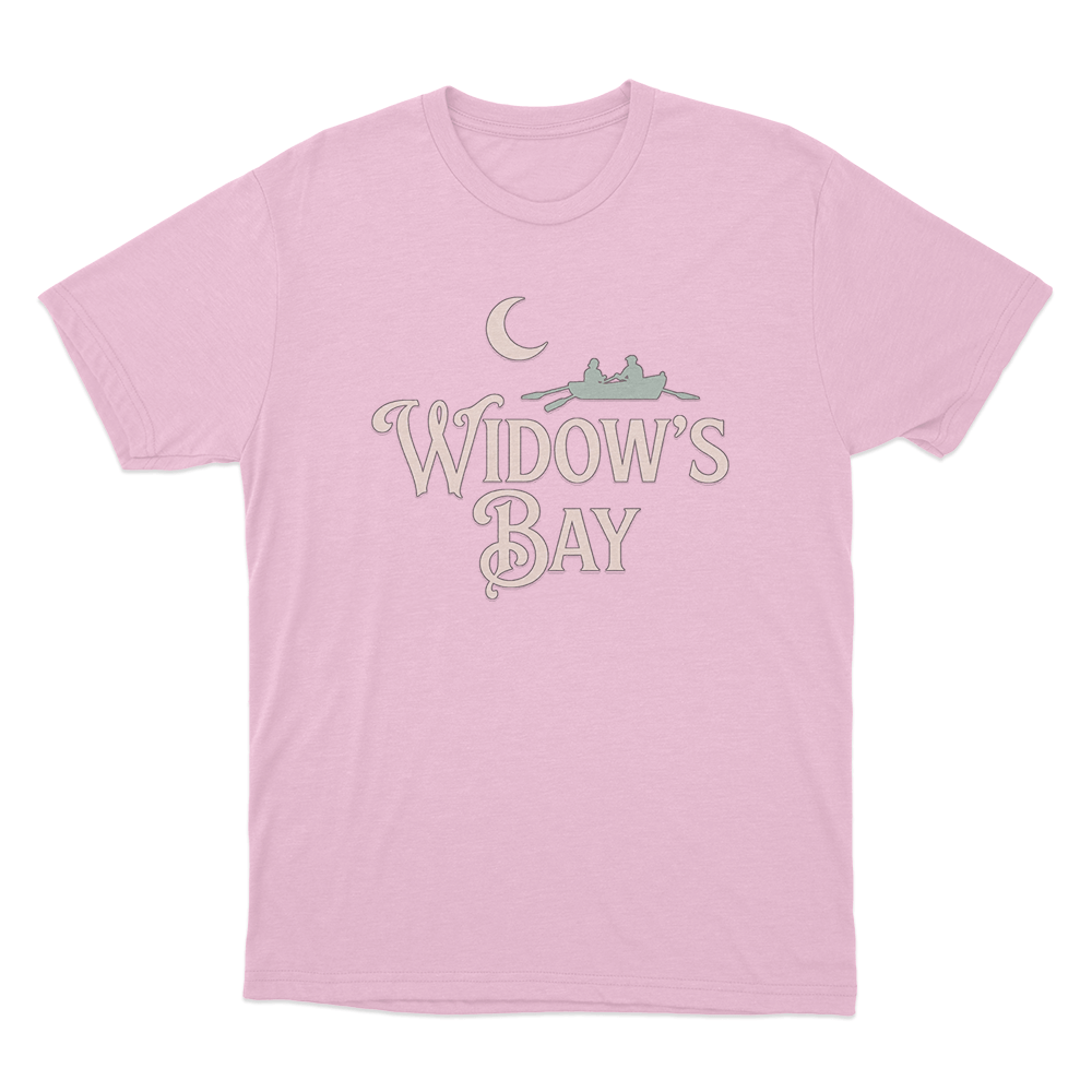 Widow's Bay Moon Boat Unisex T Shirt Pink Widows Bay Moon Boat Unisex T Shirt Pink