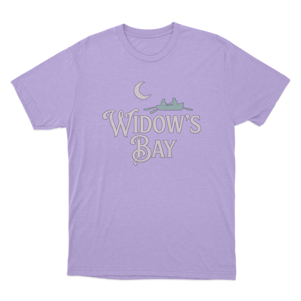 Widow's Bay Moon Boat Unisex T Shirt Purple Widows Bay Moon Boat Unisex T Shirt Purple