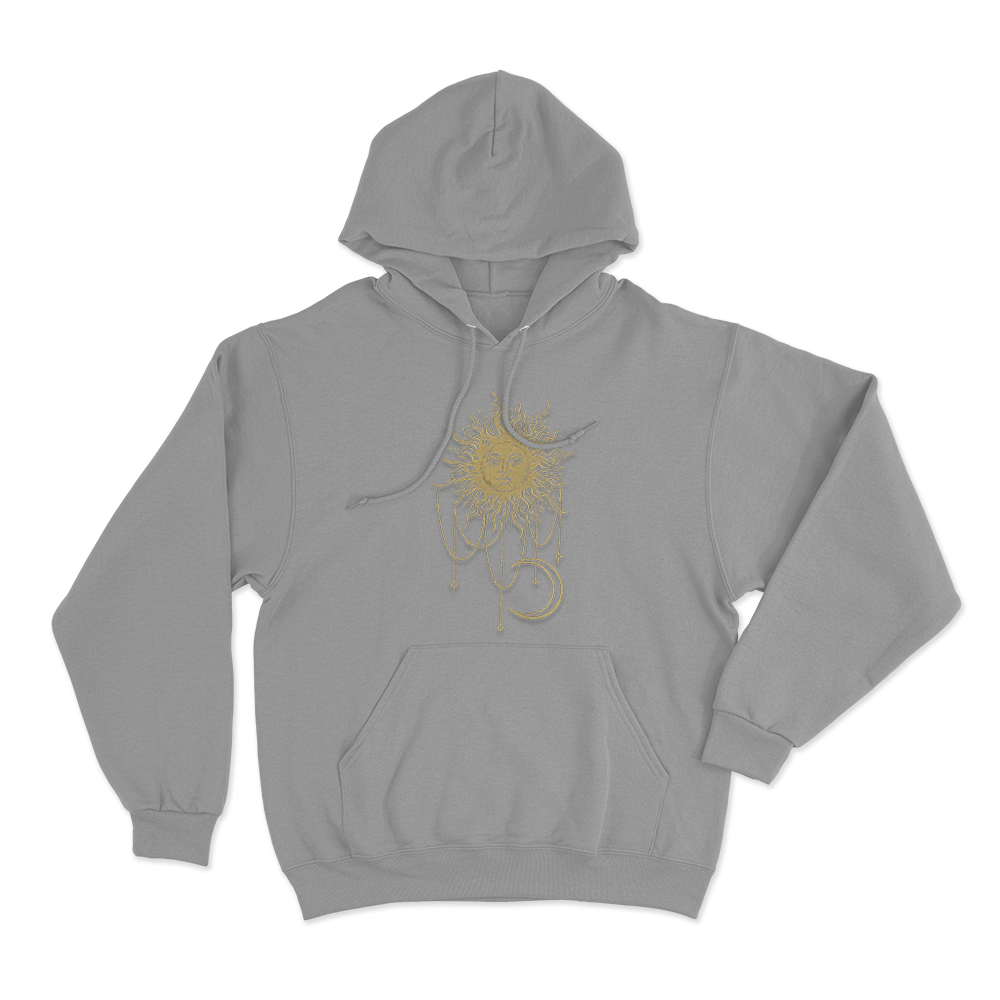 Widow's Bay Patricia Mystic Sun and Moon Unisex Hoodie Grey Widows Bay Patricia Mystic Sun and Moon Unisex Hoodie Grey
