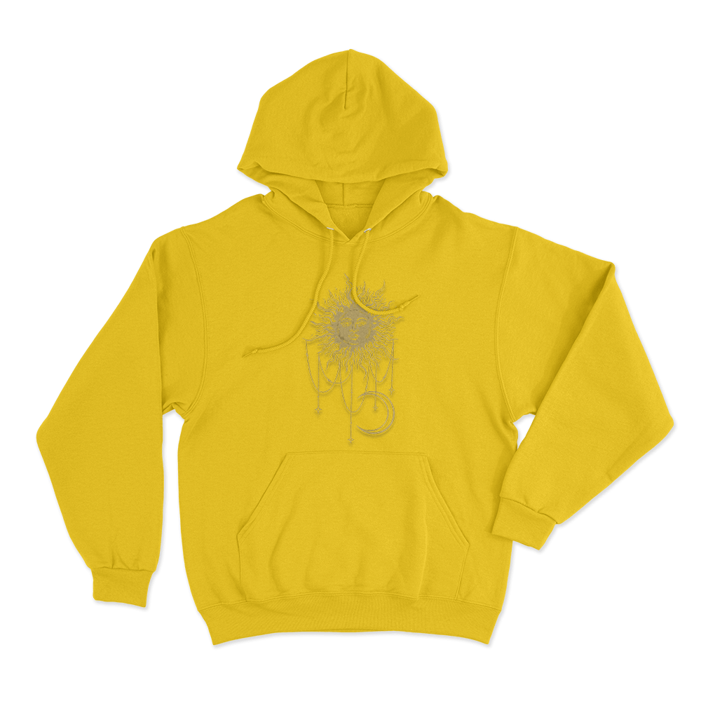 Widow's Bay Patricia Mystic Sun and Moon Unisex Hoodie Yellow Widows Bay Patricia Mystic Sun and Moon Unisex Hoodie Yellow