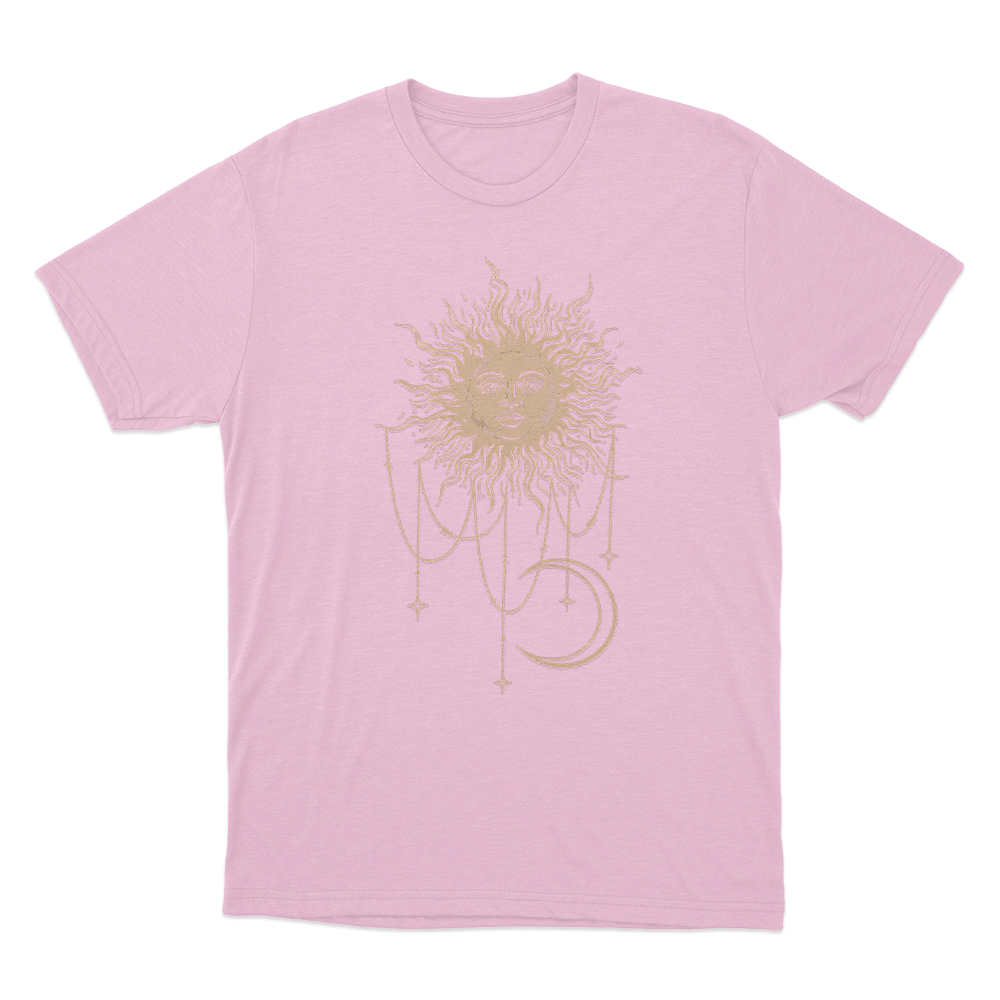 Widow's Bay Patricia Mystic Sun and Moon Unisex T Shirt Pink Widows Bay Patricia Mystic Sun and Moon Unisex T Shirt Pink