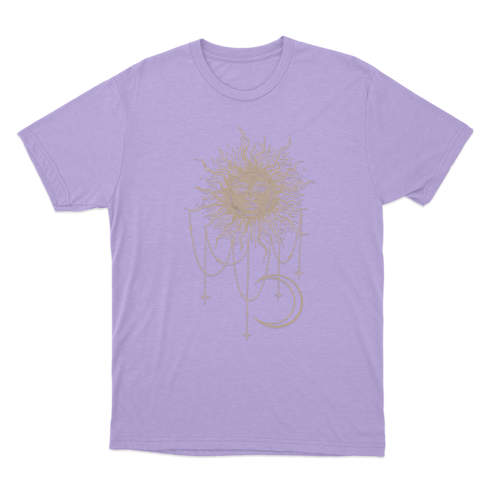 Widow's Bay Patricia Mystic Sun and Moon Unisex T Shirt Purple Widows Bay Patricia Mystic Sun and Moon Unisex T Shirt Purple