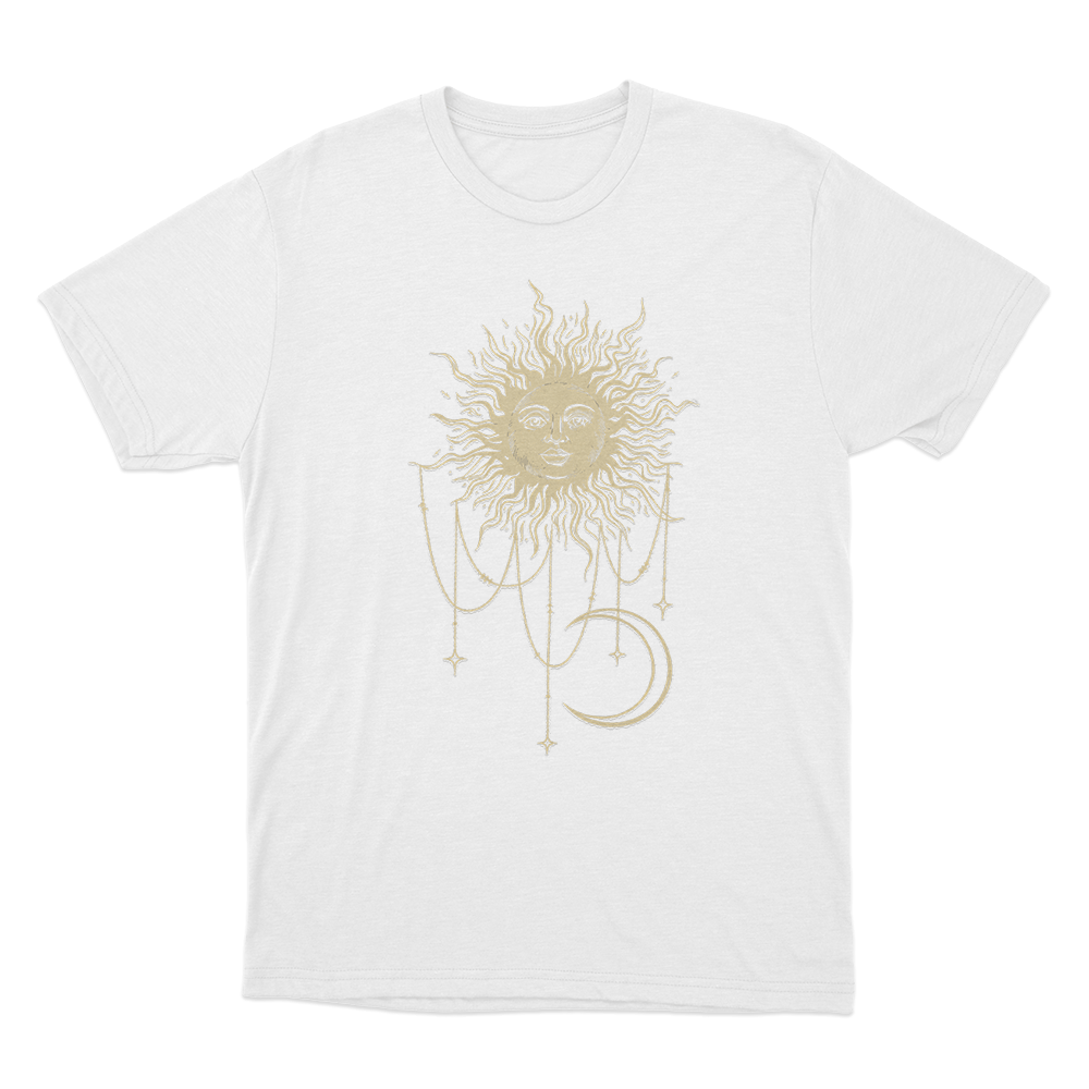 Widow's Bay Patricia Mystic Sun and Moon Unisex T Shirt White Widows Bay Patricia Mystic Sun and Moon Unisex T Shirt White