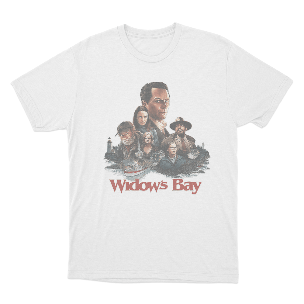 Widows Bay Poster Unisex T Shirt White Widows Bay Poster Unisex T Shirt White