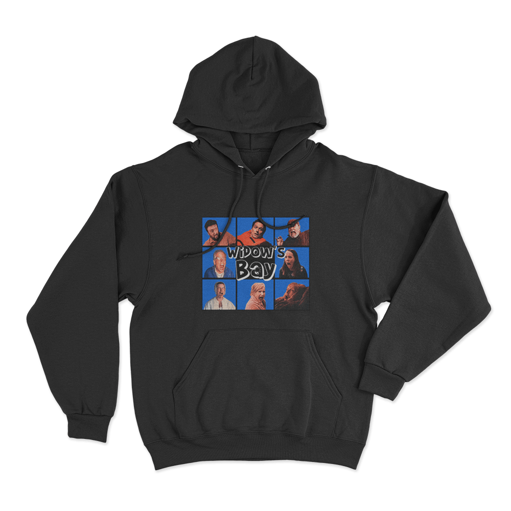 Widow's Bay Screaming Cast Unisex Hoodie Black Widows Bay Screaming Cast Unisex Hoodie Black