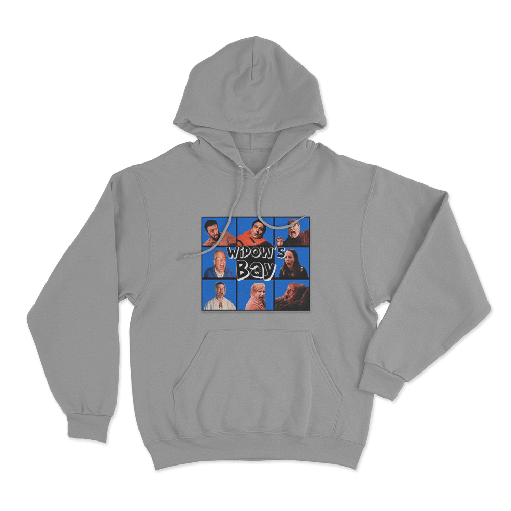 Widow's Bay Screaming Cast Unisex Hoodie Grey Widows Bay Screaming Cast Unisex Hoodie Grey
