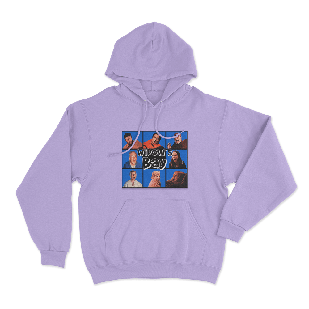 Widow's Bay Screaming Cast Unisex Hoodie Purple Widows Bay Screaming Cast Unisex Hoodie Purple