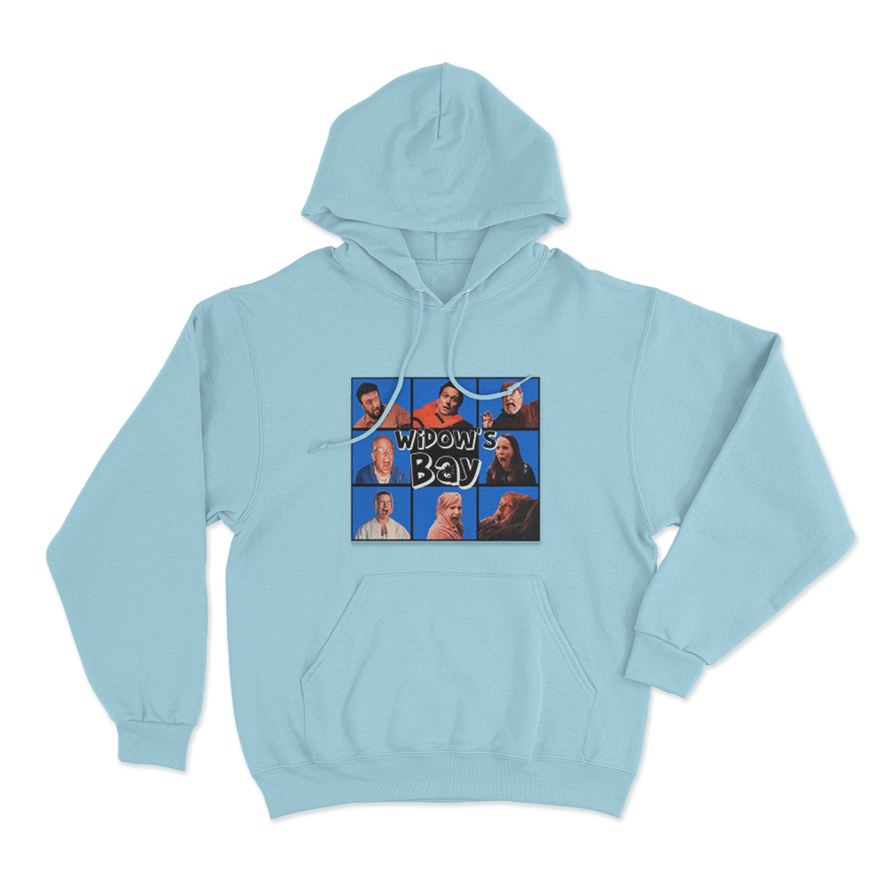 Widow's Bay Screaming Cast Unisex Hoodie Sky Blue Widows Bay Screaming Cast Unisex Hoodie Sky Blue