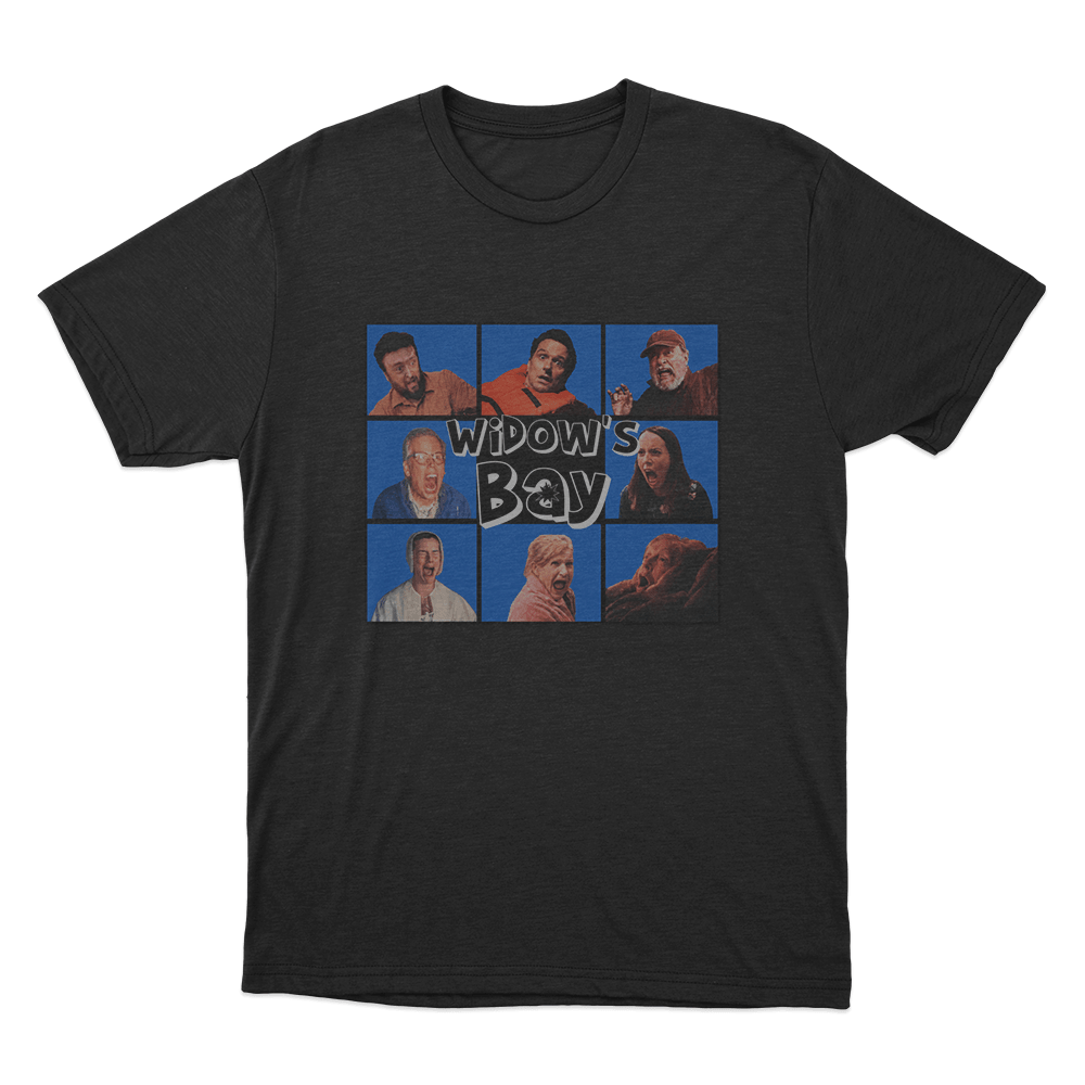 Widow's Bay Screaming Cast Unisex T Shirt Black Widows Bay Screaming Cast Unisex T Shirt Black