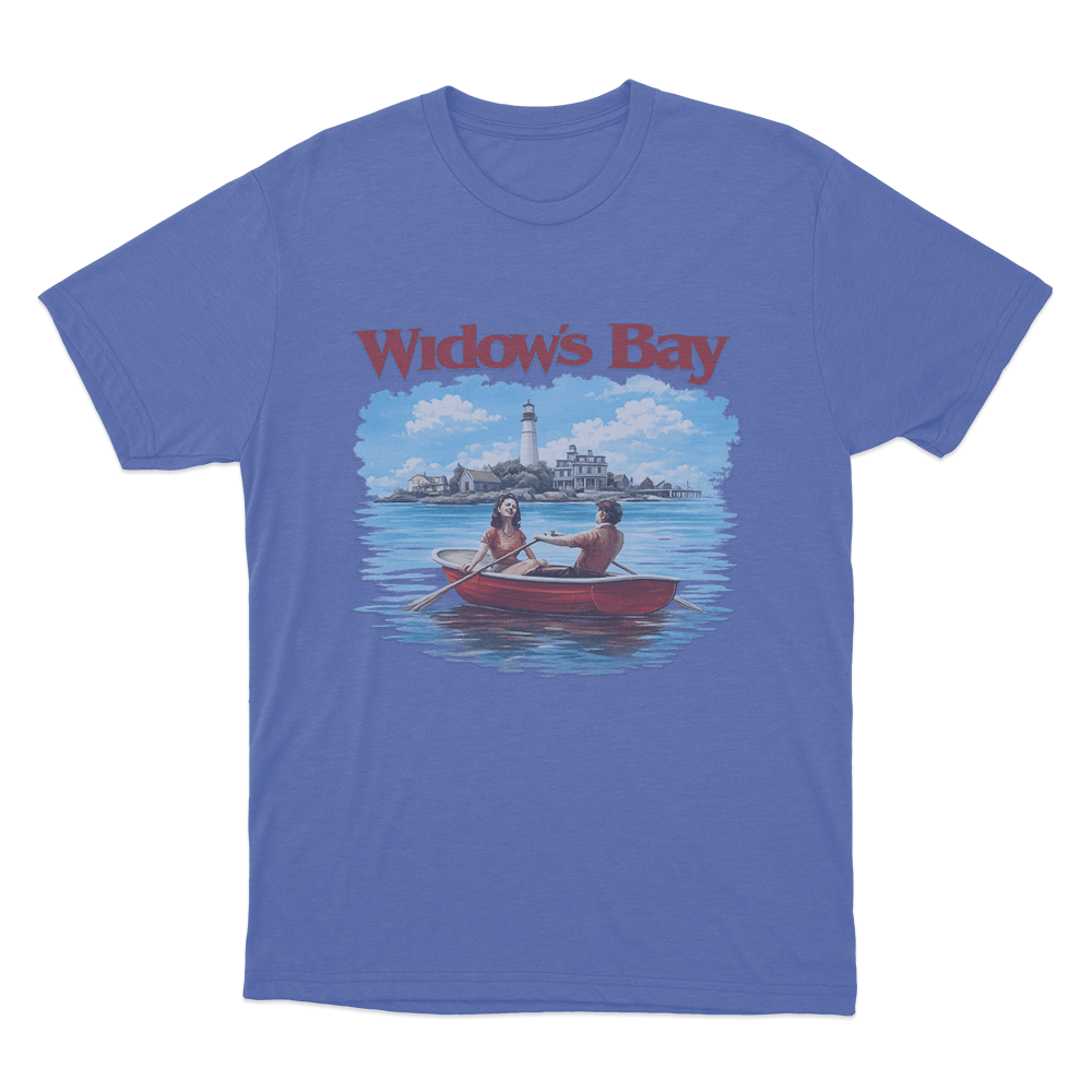 Widows Bay Unisex T Shirt Blue Widows Bay Unisex T Shirt Blue