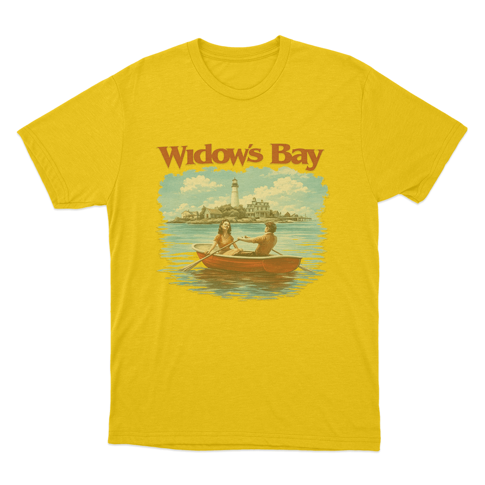 Widows Bay Unisex T Shirt Yellow Widows Bay Unisex T Shirt Yellow