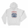 Widows Bay Welcome Unisex Hoodie White