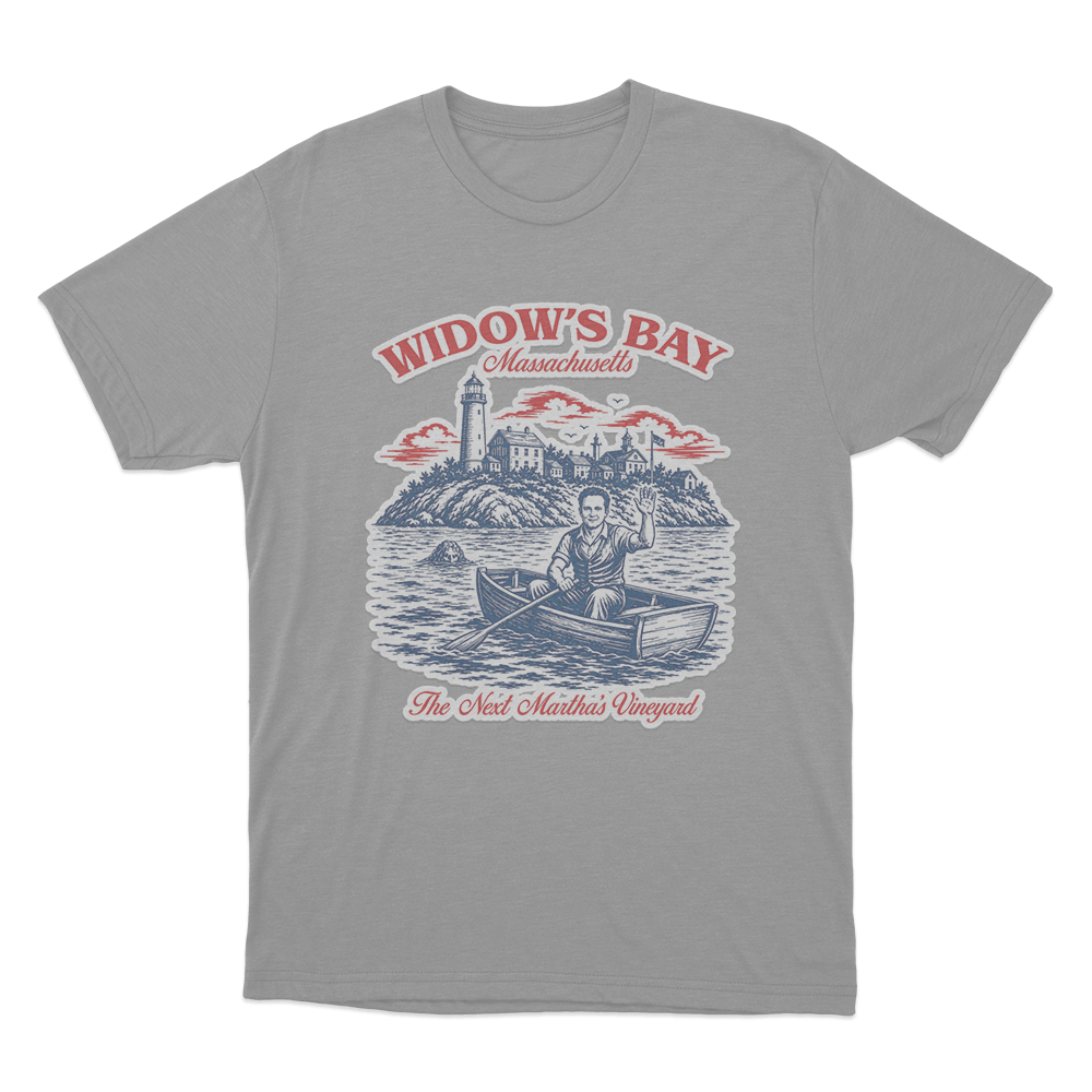 Widow's Bay Welcome Unisex T Shirt Grey Widows Bay Welcome Unisex T Shirt Grey