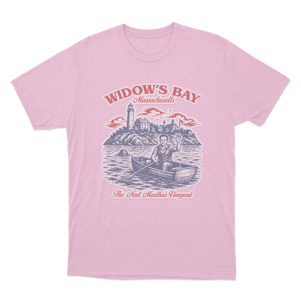 Widow's Bay Welcome Unisex T Shirt Pink Widows Bay Welcome Unisex T Shirt Pink