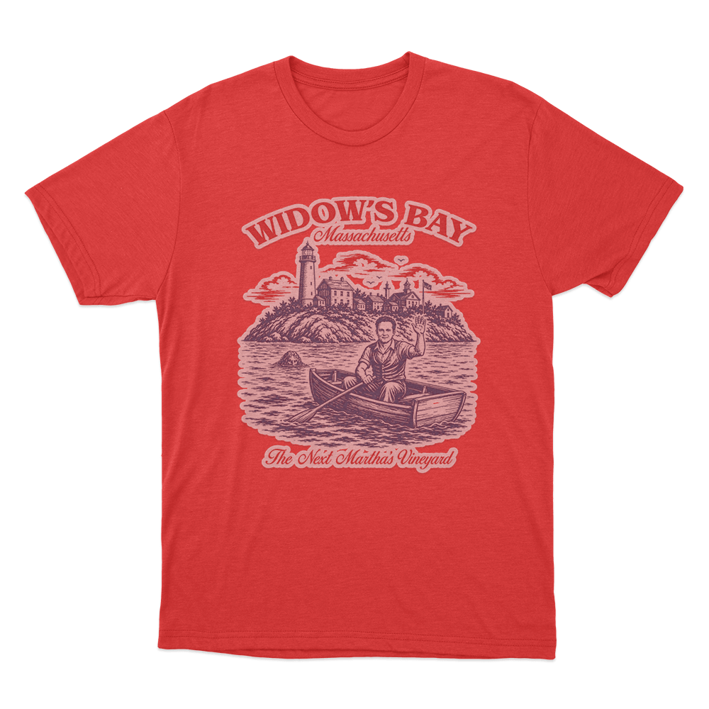 Widow's Bay Welcome Unisex T Shirt Red Widows Bay Welcome Unisex T Shirt Red